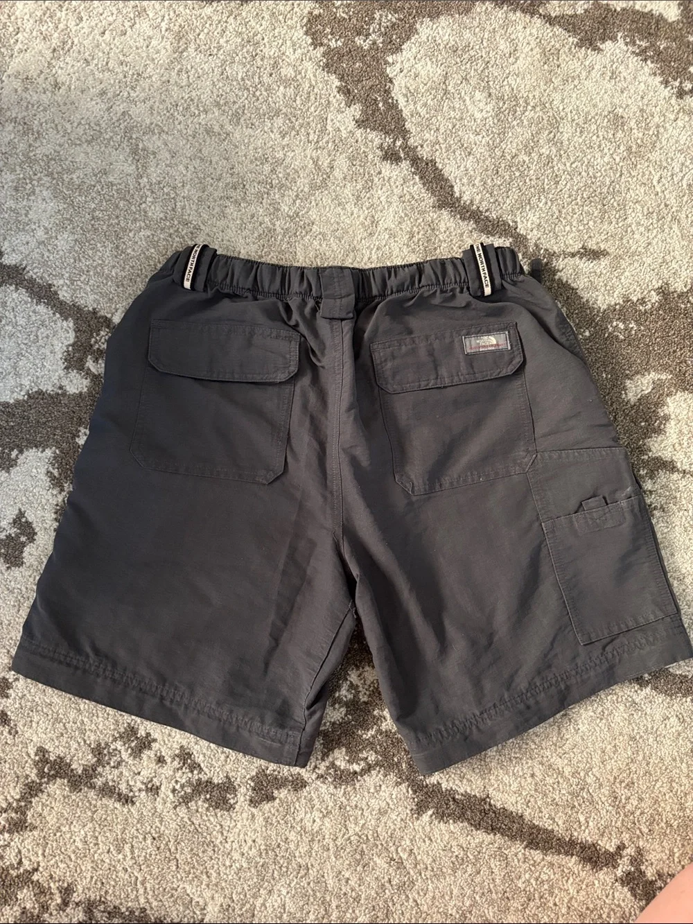 The North Face Men's Dark Charcoal Cargo Shorts